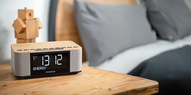 CR-ST55DAB DAB+ Clock Radio, dimmable display